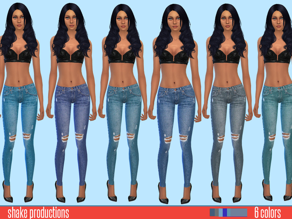 Sims 4 Silk top by ShakeProductions at TSR