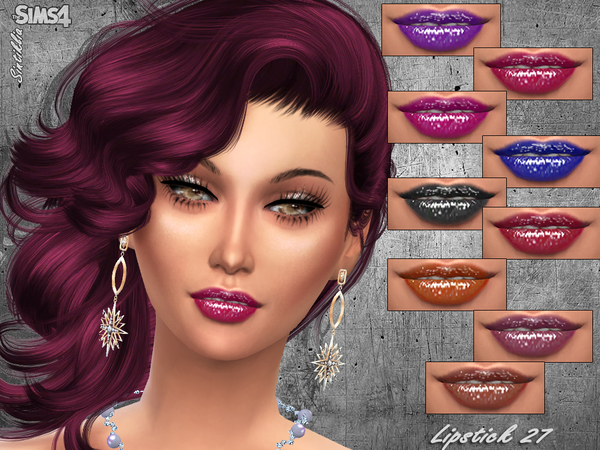 Sims 4 Lipstick 27 by Sintiklia at TSR