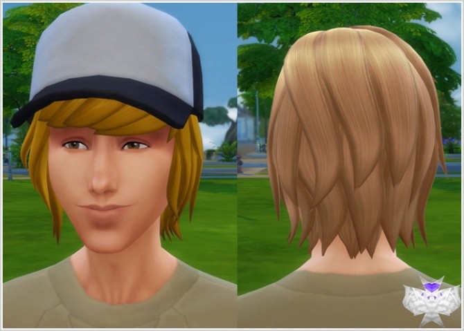 Sims 4 Spikey Hair at David Sims