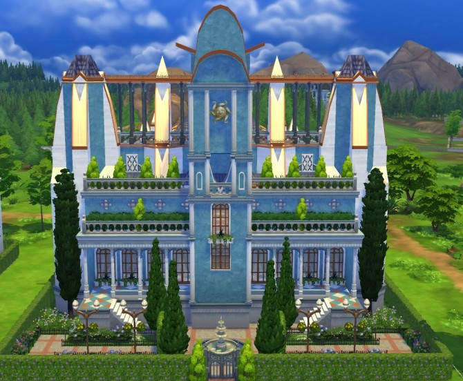 Sims 4 Journey to Orlais Winter Palace by klein svenni at Mod The Sims