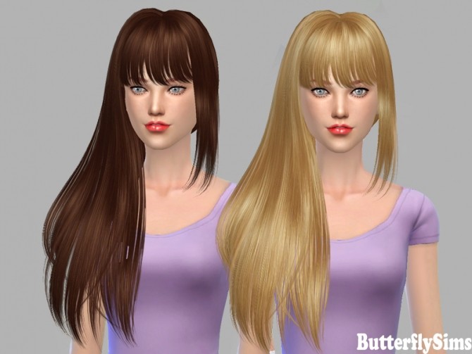 Sims 4 B fly hair af po 154 at Butterfly Sims