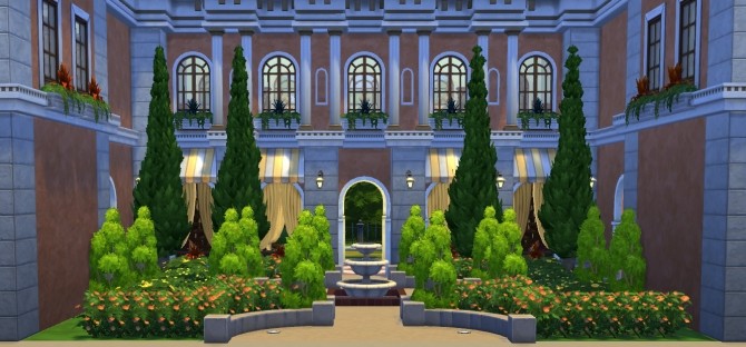 Sims 4 Baroque Library by klein svenni at Mod The Sims