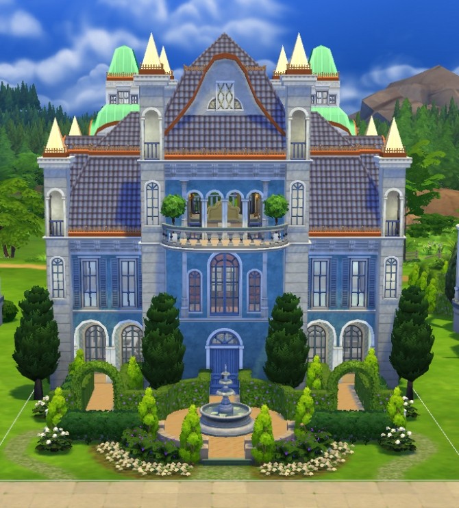 Sims 4 Journey to Orlais Villa at Halamshiral by klein svenni at Mod The Sims