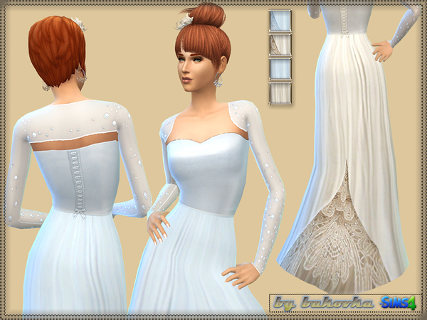 Sims 4 Wedding Day Plume by bukovka at TSR