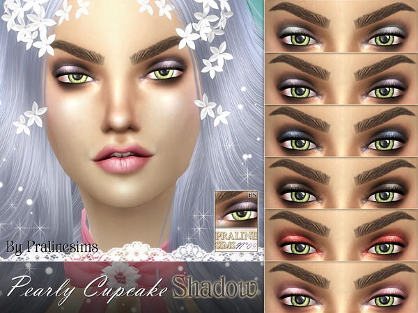 Sims 4 Pearly Cupcake Shadow by Pralinesims at TSR