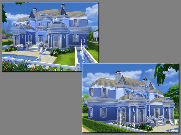 Sims 4 MB BlueBelle house by matomibotaki at Blacky’s Sims Zoo