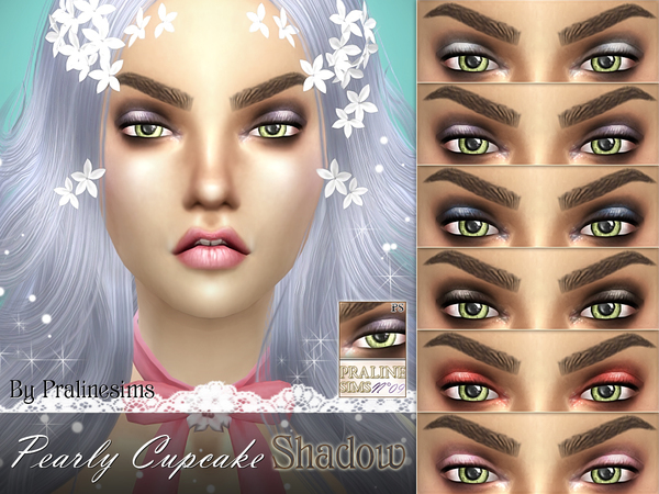 Sims 4 Pearly Cupcake Shadow by Pralinesims at TSR