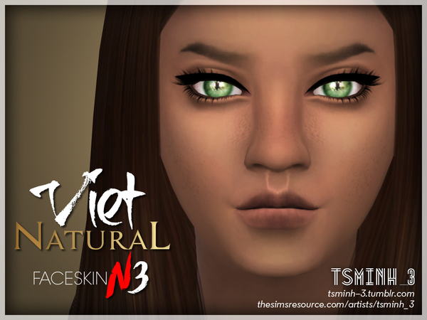 Sims 4 VIET Natural Face Skin by tsminh 3 at TSR