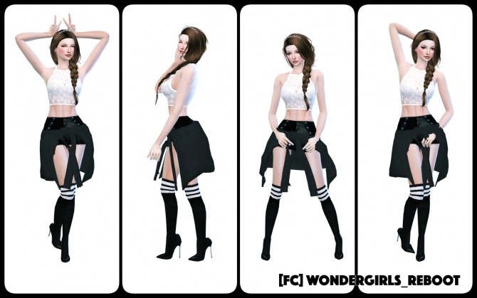 Sims 4 Pose sets at Flower Chamber