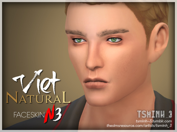 Sims 4 VIET Natural Face Skin by tsminh 3 at TSR