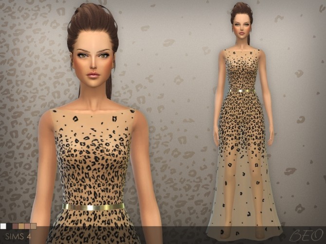 Sims 4 DRESS 027 at BEO Creations