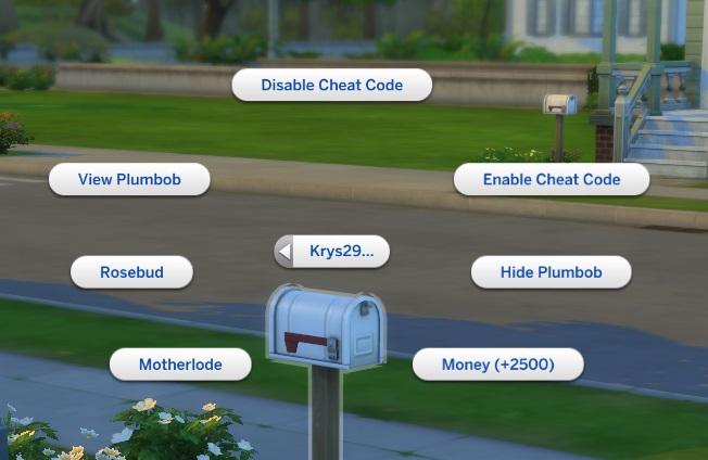 Sims 4 Cheater Mod v1 02 by Krys29 at Mod The Sims