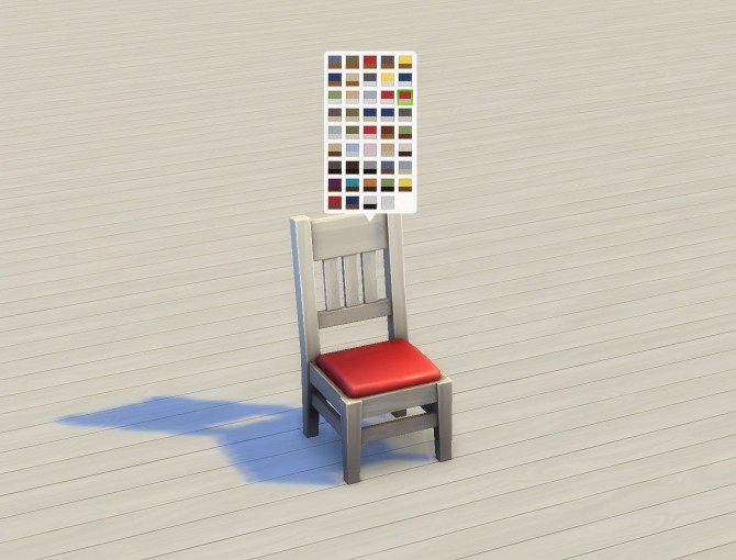 Sims 4 Mega Dining Chair Recolours/Override by plasticbox at Mod The Sims
