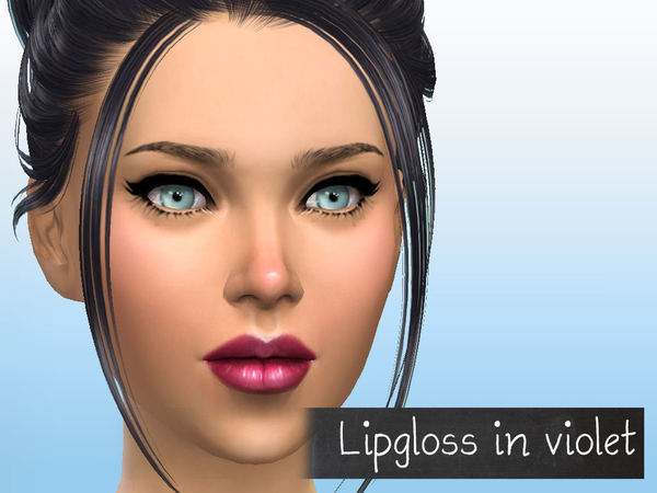 Sims 4 Lip Plumper Lipgloss Collection by fortunecookie1 at TSR