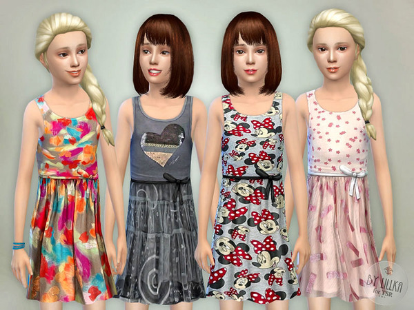 Sims 4 Designer Dresses Collection P01 by lillka at TSR