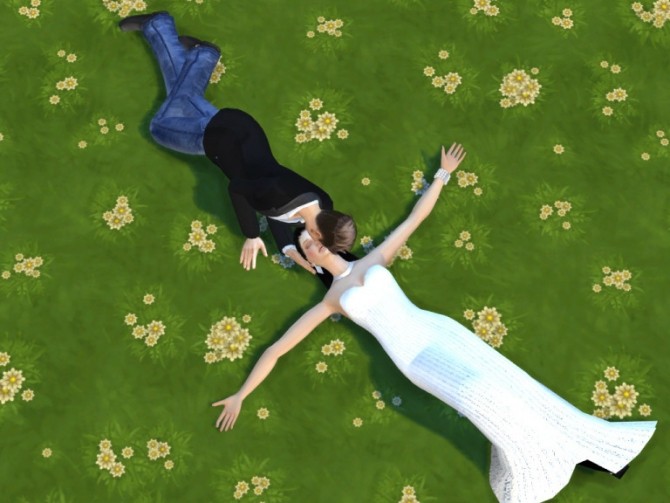 Sims 4 Wedding Couple Pose at Chaleara´s Sims 4 Poses