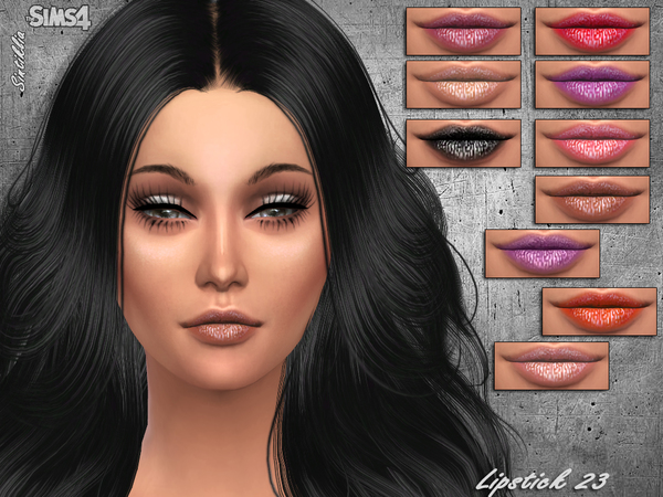 Sims 4 Lipstick 23 by Sintiklia at TSR