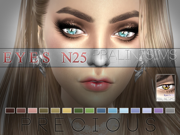 Sims 4 Precious Eyes N25 by Pralinesims at TSR