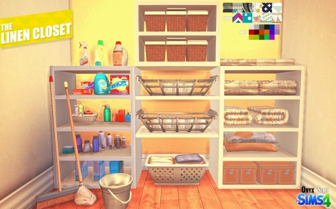 Sims 4 The Linen Closet by Kiara Rawks at Onyx Sims