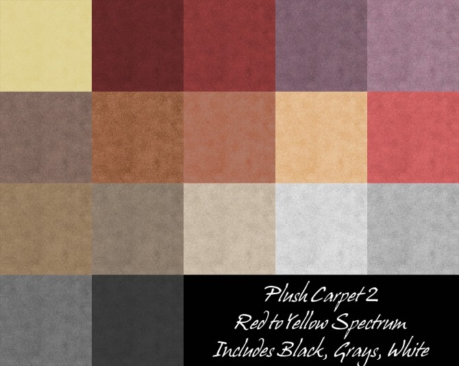 Sims 4 Plush Carpet 2 by Simmiller at Mod The Sims