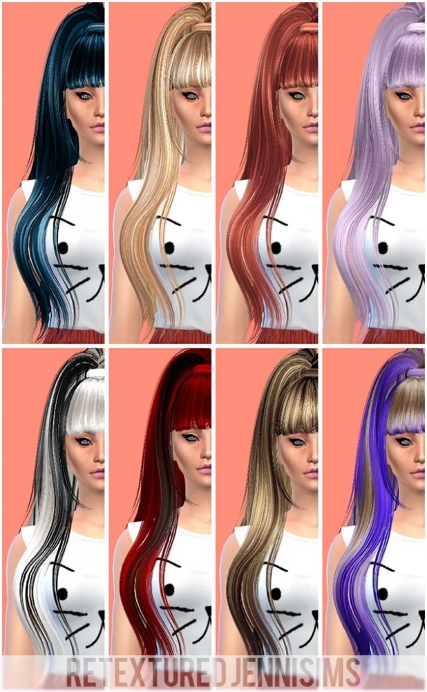 Sims 4 Butterflysims 029 Hair retextured at Jenni Sims