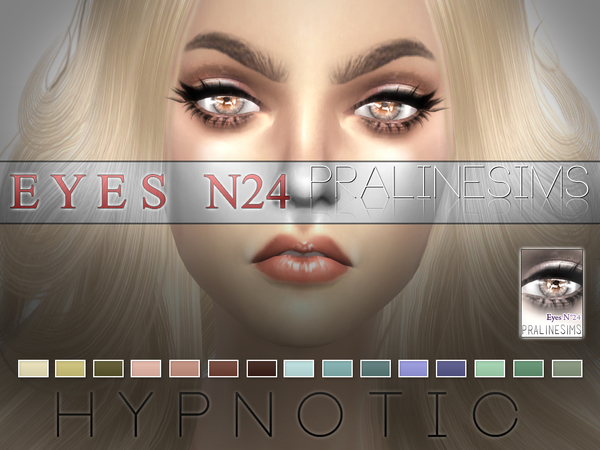 Sims 4 Hypnotic Eyes N24 by Pralinesims at TSR