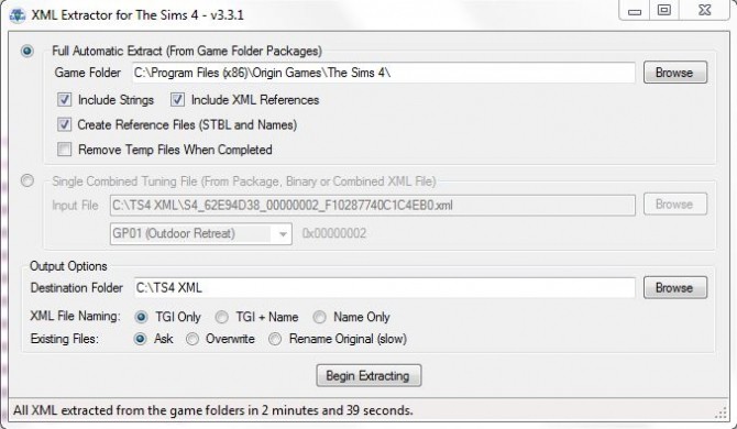 Sims 4 XML Extractor for The Sims 4 by scumbumbo at Mod The Sims