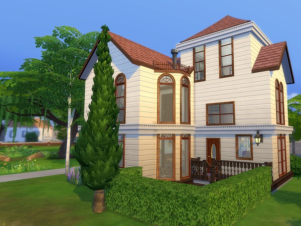 Sims 4 Sierra House by Ineliz at TSR