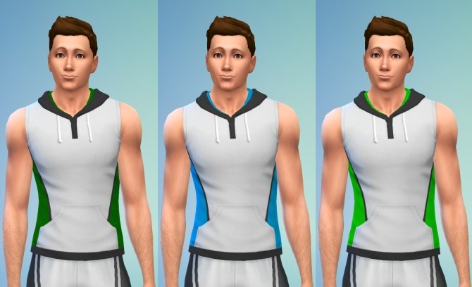 Sims 4 Peacemakers Workout Hoodie Recolor Set1 by VentusMatt at Mod The Sims