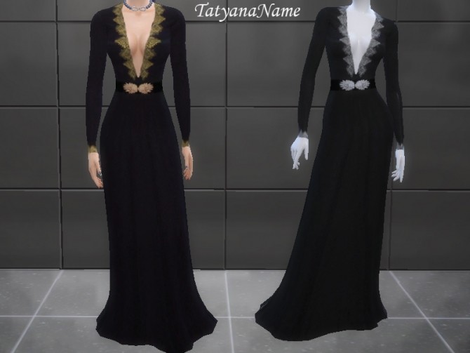 Sims 4 Dress 01 at    select a Sites   