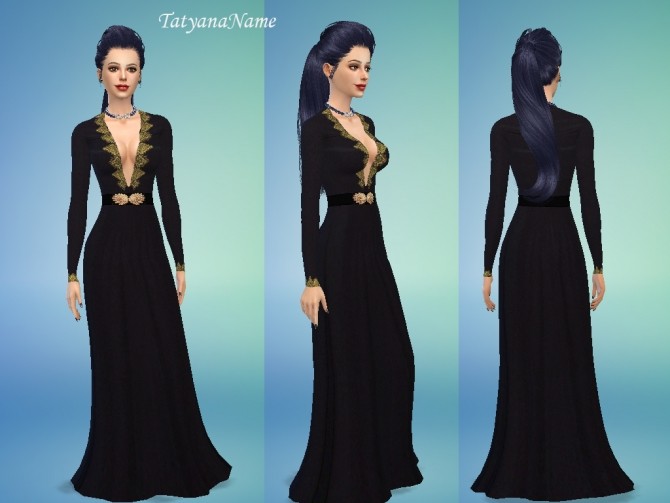 Sims 4 Dress 01 at    select a Sites   