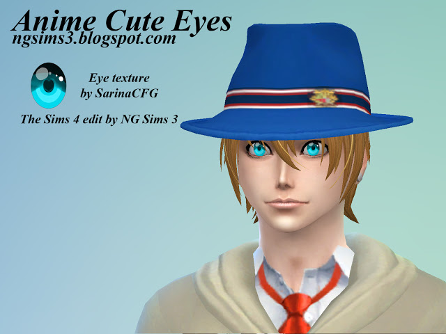 Sims 4 Anime Cute Eyes at NG Sims3