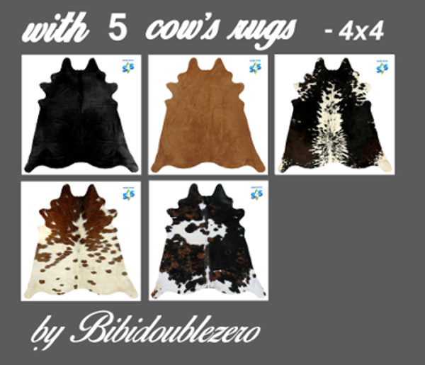 Sims 4 Animals rug by bibidoublezero at Mod The Sims