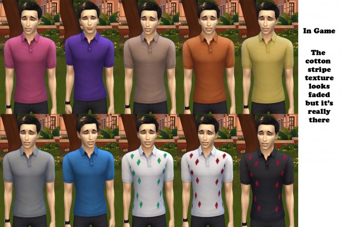 Sims 4 More Polo for Boys by aaTmaHira at Mod The Sims