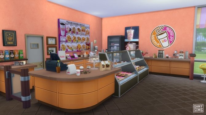 Simskin Robbins And Dunksim Donuts At Oh My Sims 4 Sims 4 Updates