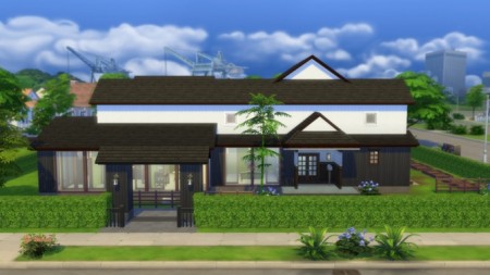 Japanese style house #22 by Masaharu777 at Mod The Sims