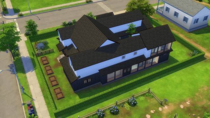 Sims 4 Japanese style house #22 by Masaharu777 at Mod The Sims