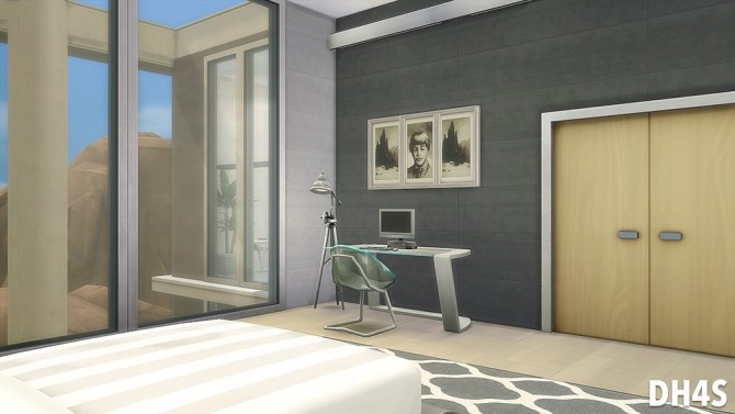 Sims 4 The Contemporary Flat at DH4S