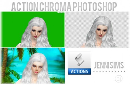 Action Chroma Photoshop + CAS Screens at Jenni Sims