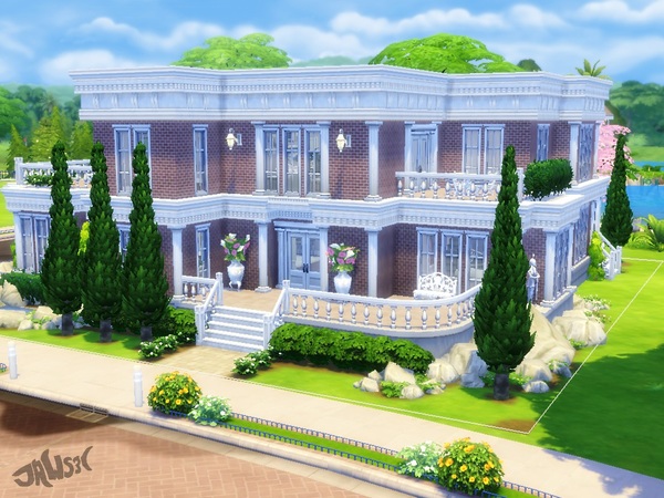 Sims 4 Aubury Manor by Jaws3 at TSR