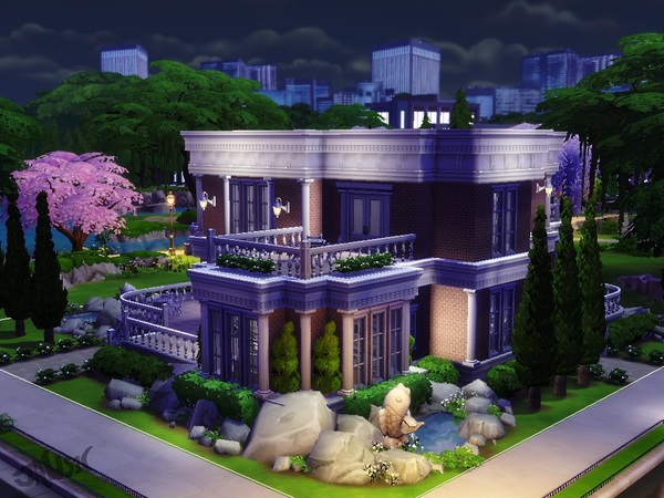 Sims 4 Aubury Manor by Jaws3 at TSR