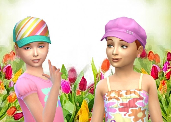 Sims 4 Long Braids for Girls at My Stuff