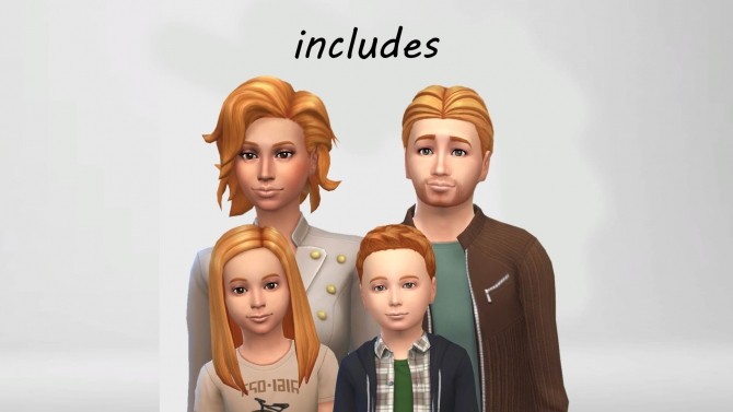 Sunset Hair Colour Non-Default by Jeeep200 at Mod The Sims » Sims 4 Updates