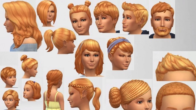sims 4 hair color mods