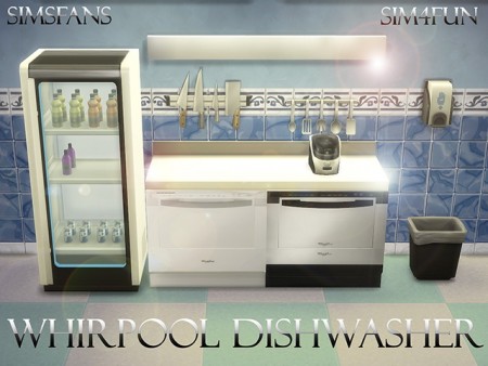 Dishwasher Machine by Sim4fun at Sims Fans » Sims 4 Updates