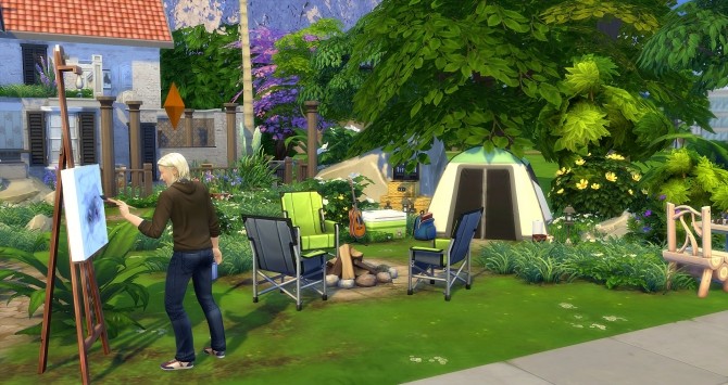 Sims 4 Ruins Park at Studio Sims Creation