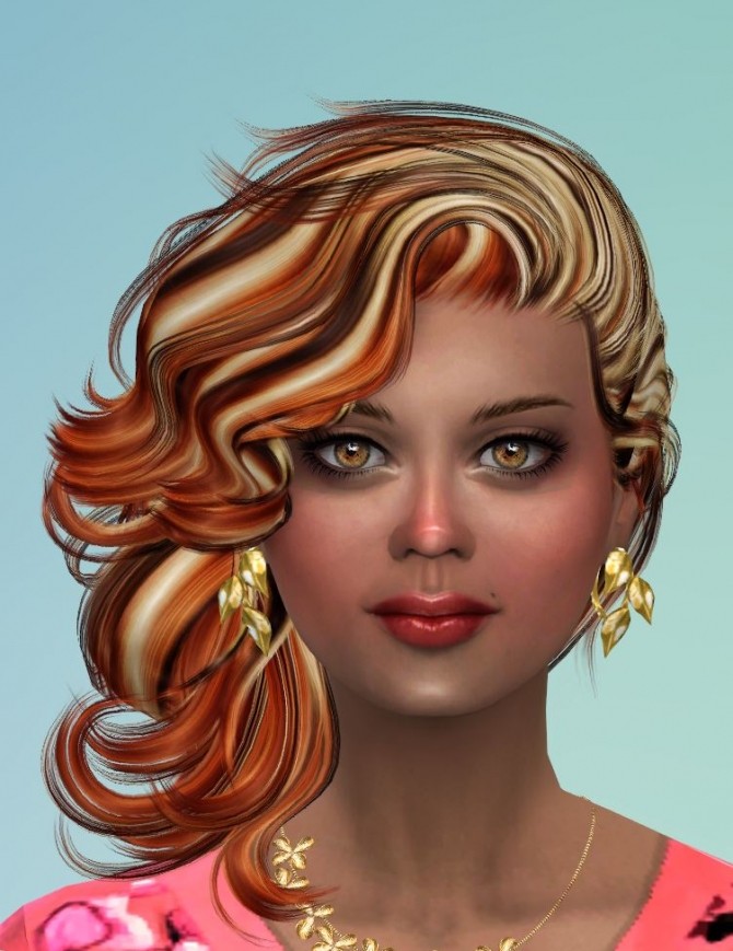 Sims 4 42 Re colors of Stealthic Vivacity Hair by Pinkstorm25 at Mod The Sims
