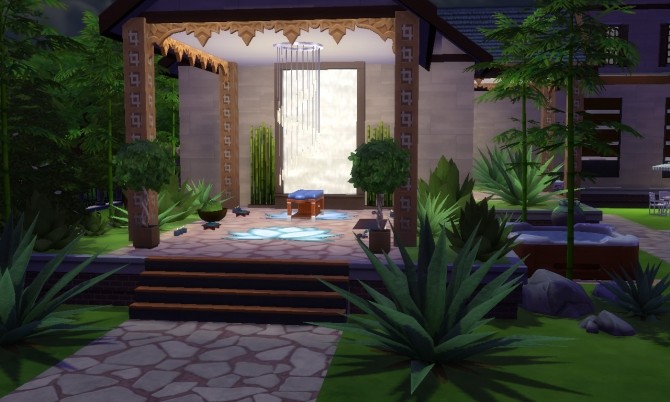 Sims 4 Feng Shui House by Tatyana Name
