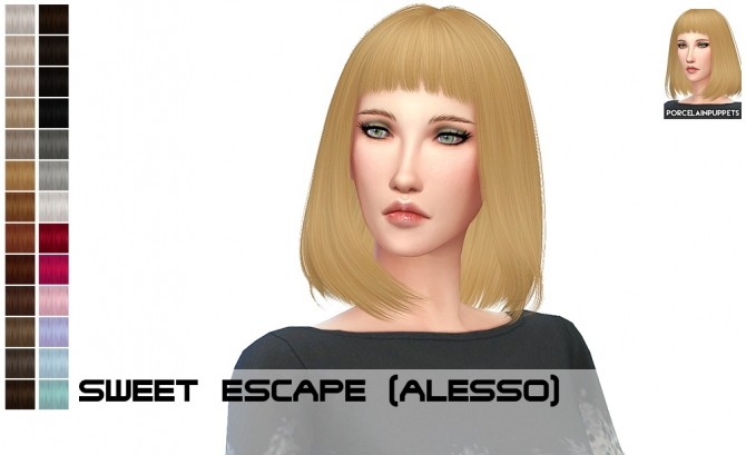 Sims 4 Alesso Sweet Escape + Angels (updated) at Porcelain Warehouse