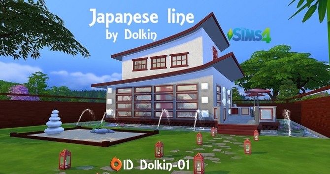 Sims 4 Japanese line by Dolkin at ihelensims